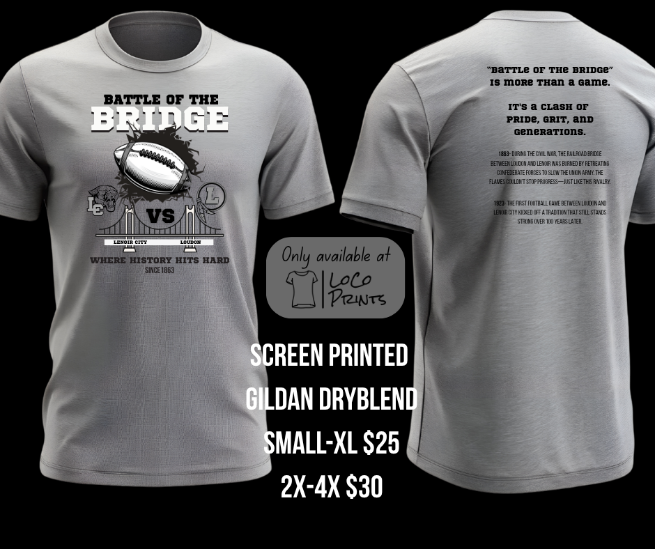 BOTB shirts "WHERE HISTORY HITS HARD"
