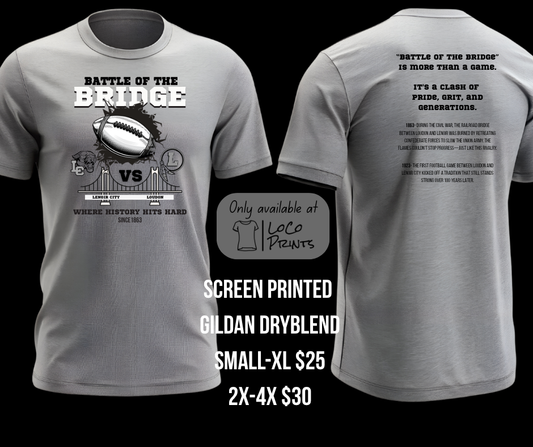 BOTB shirts "WHERE HISTORY HITS HARD"