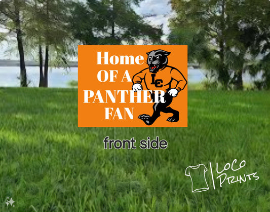 Panther yard signs